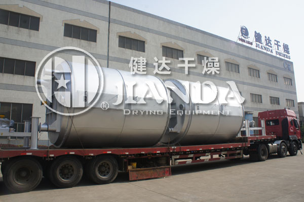 盘式干燥机第一次发货 盘式干燥机第一次发货